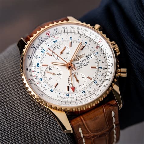 breitling navitimer rose gold|breitling navitimer lowest price.